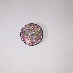 Bling pop socket